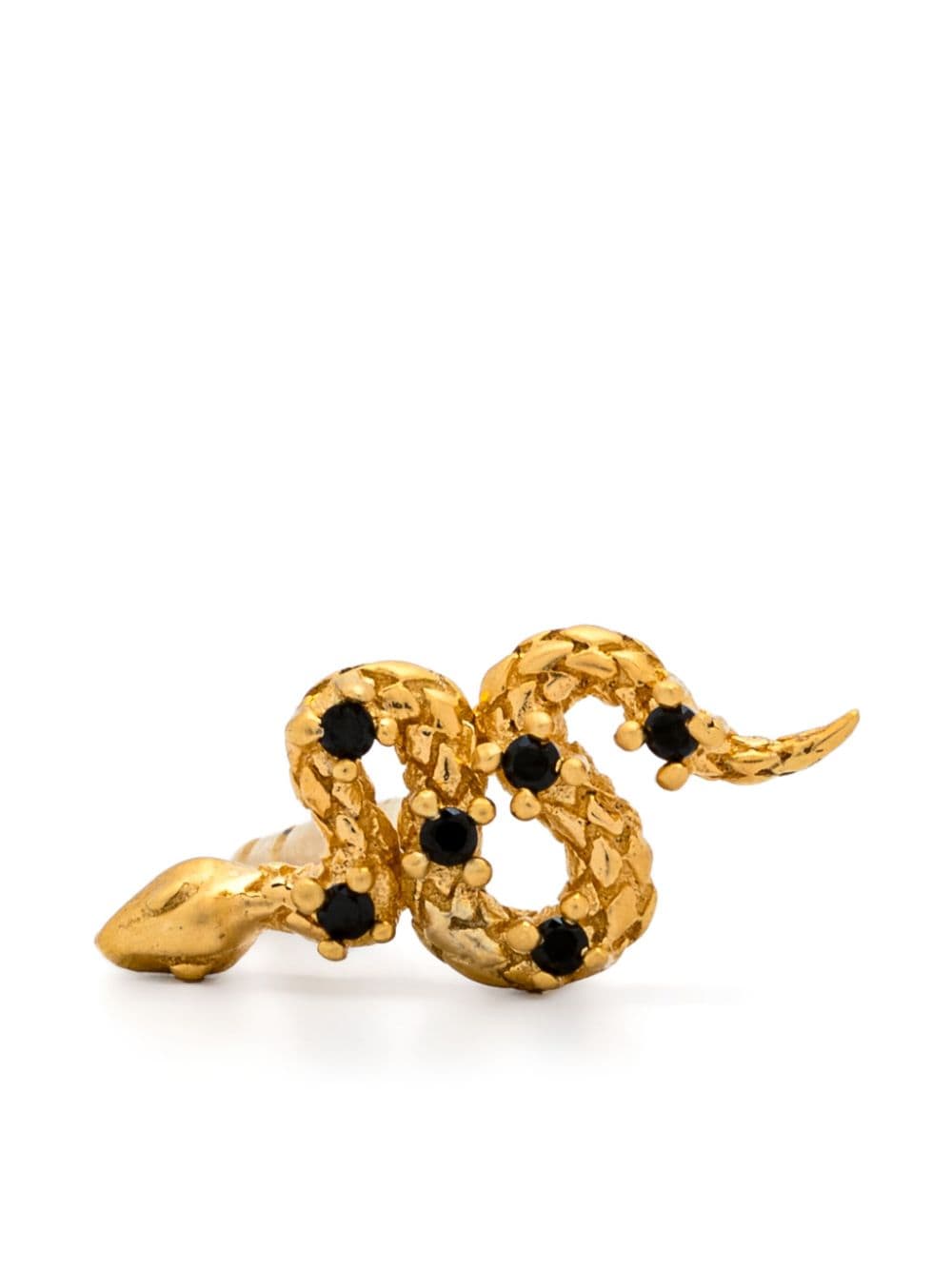 Missoma x Harris Reed Serpent single earring - Oro