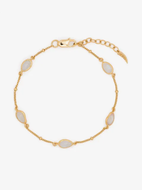 Missoma Magma Rainbow Moonstone bracelet