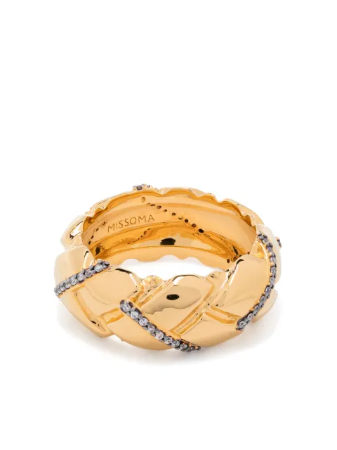 Missoma x Lucy Williams Waffle ring