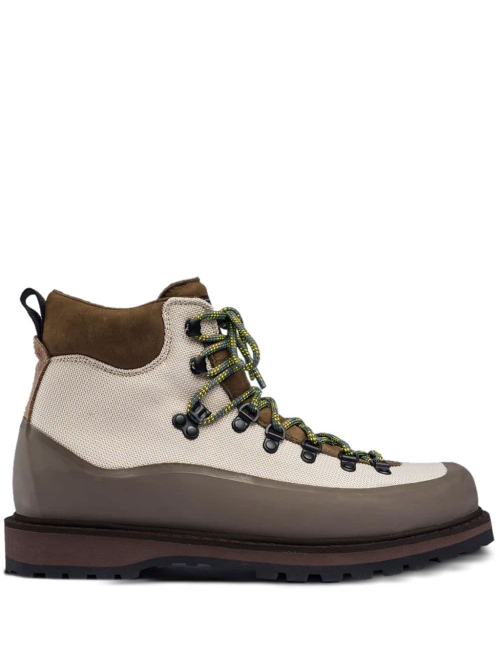 Diemme Roccia Vet Canvas Hiking Boots In Green