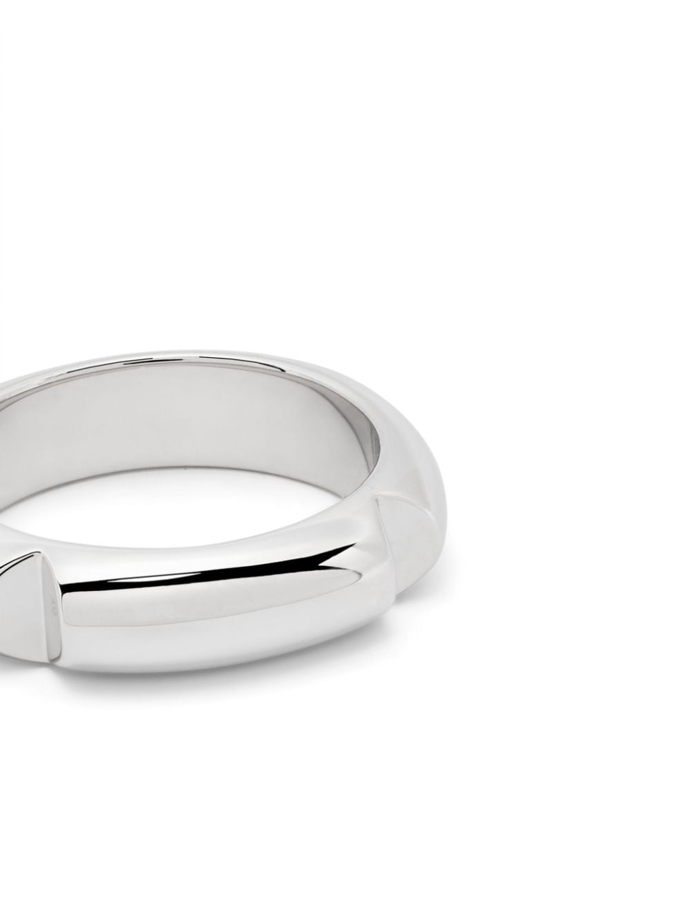 Shop Tom Wood Kimberlitt Dented Ring In Silver