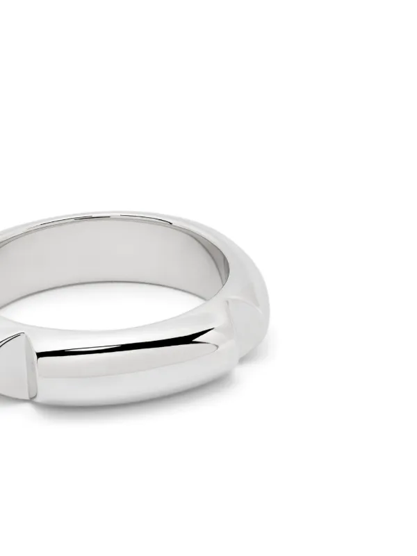 Tom Wood Kimberlitt Dented Ring | シルバートーン | FARFETCH JP