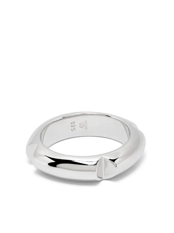 Tom Wood Kimberlitt Dented Ring | シルバートーン | FARFETCH JP