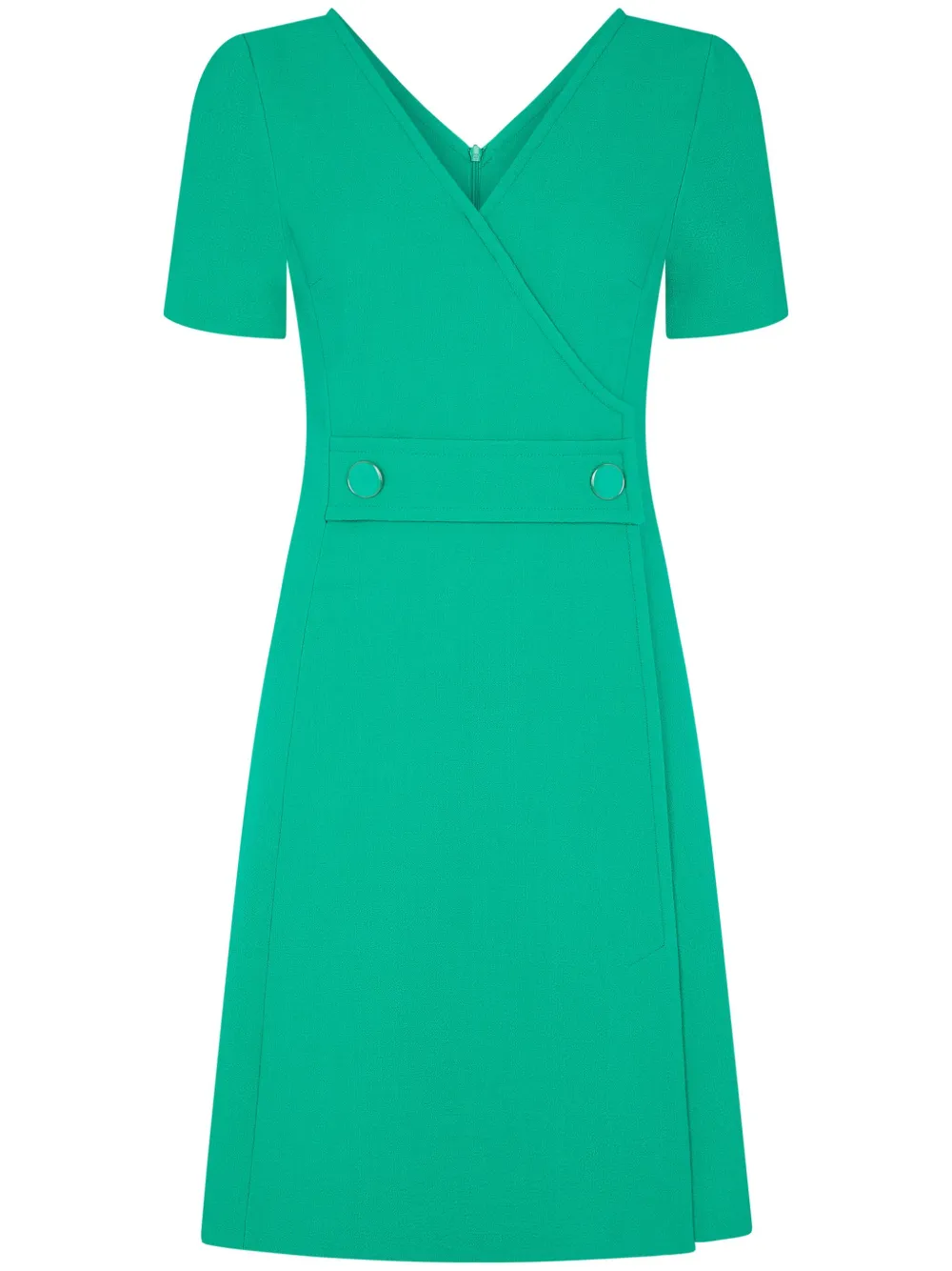 Jane Tabitha V-neck Dress In Green