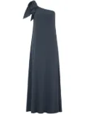 JANE Topaz one-shoulder maxi dress - Grey