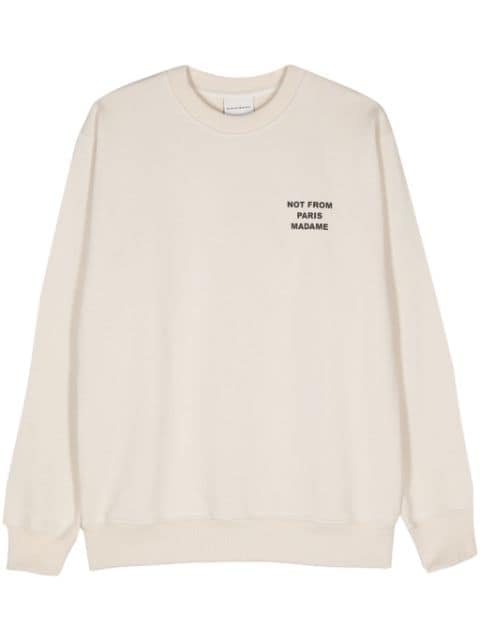 Drôle De Monsieur Le Sweatshirt Slogan top