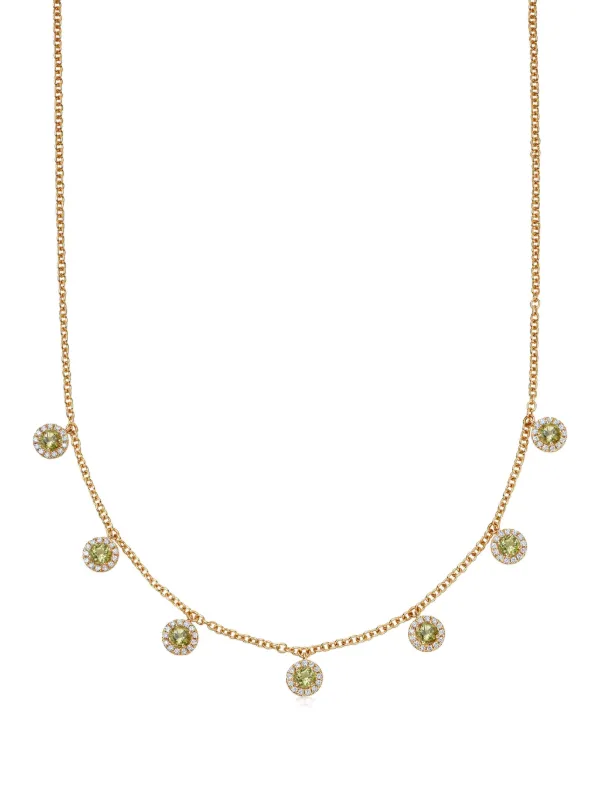 KIKI McDONOUGH★Grace イエロー ゴールド チェーン Kiki McDonough 18kt Yellow Gold Grace Diamond Necklace