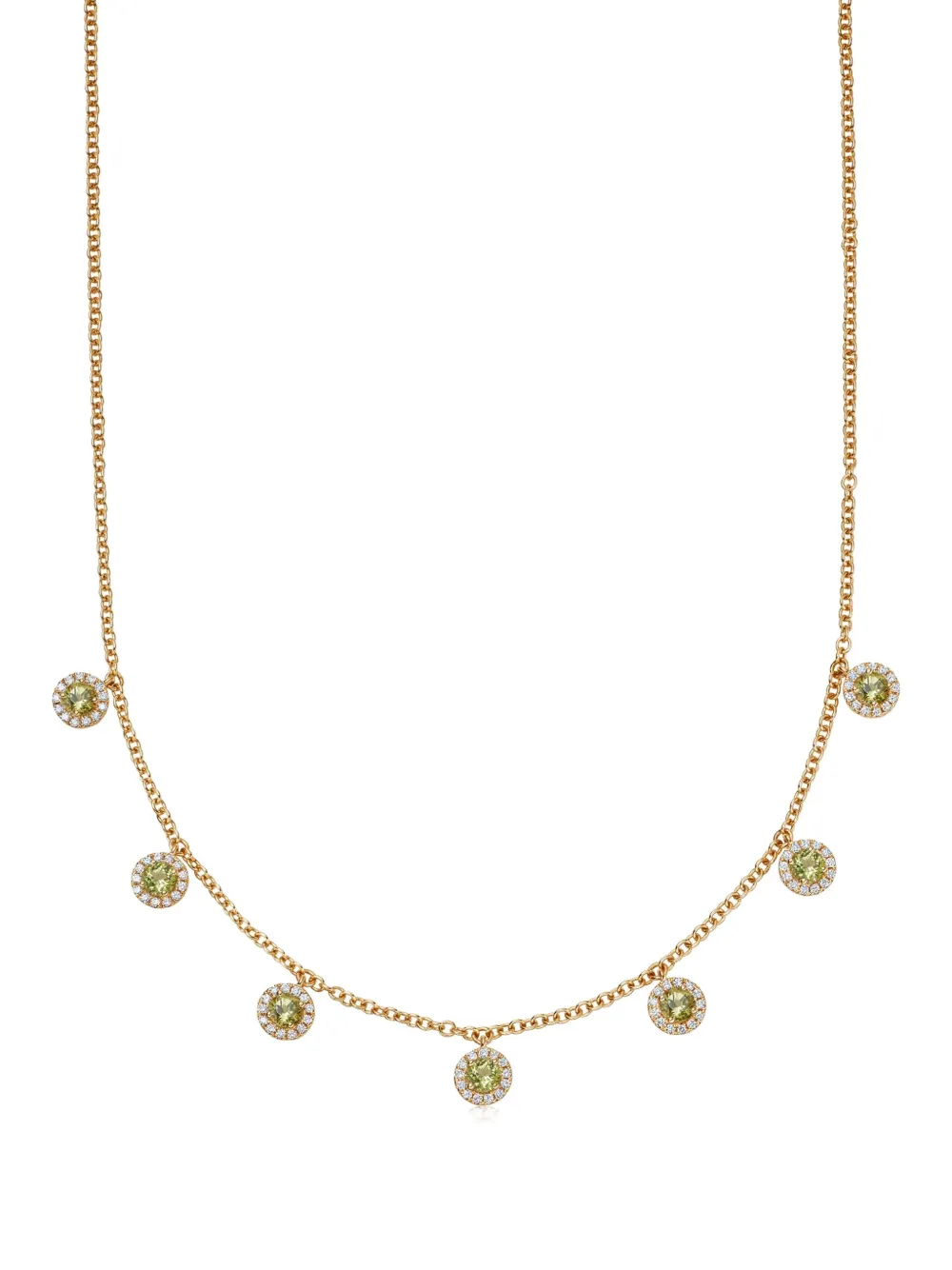 Kiki McDonough 18kt yellow gold Grace diamond necklace | Gold | Image 1