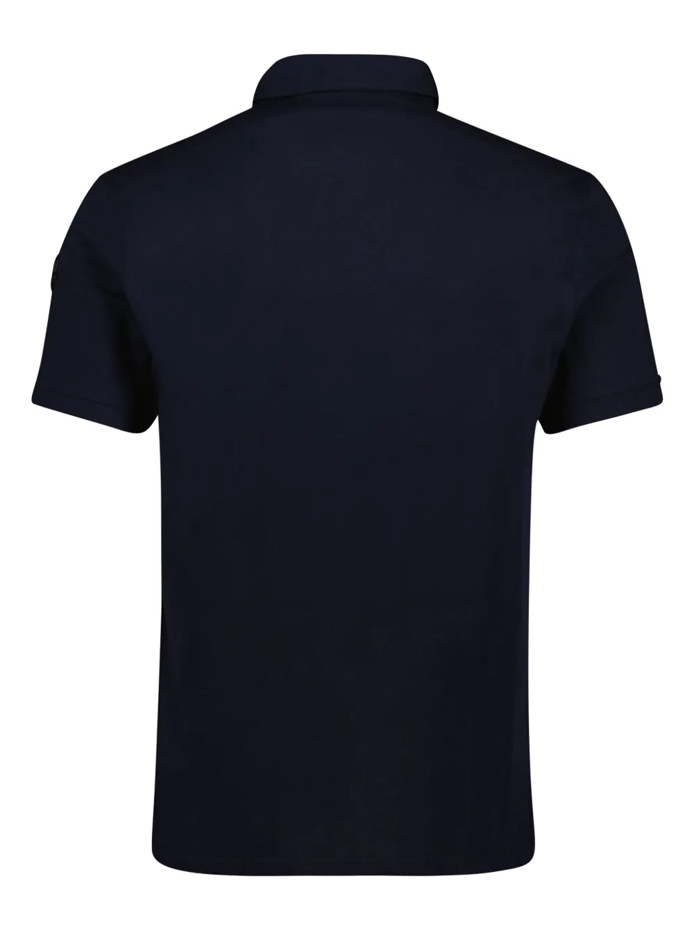 Moncler Poloshirt met logopatch - Blauw