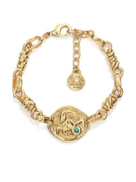 Goossens Talisman Astro Capricorn gold-plated bracelet