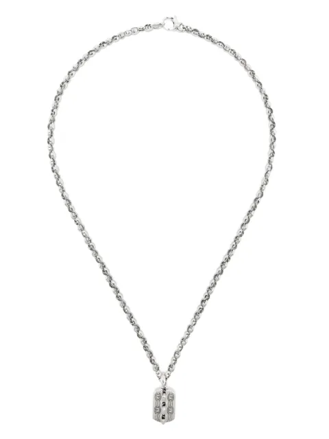 Stephen Webster medium Thorn Razer Tag necklace