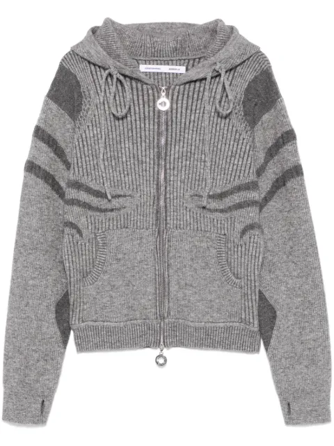 Charlie Constantinou ribbed-knit hoodie