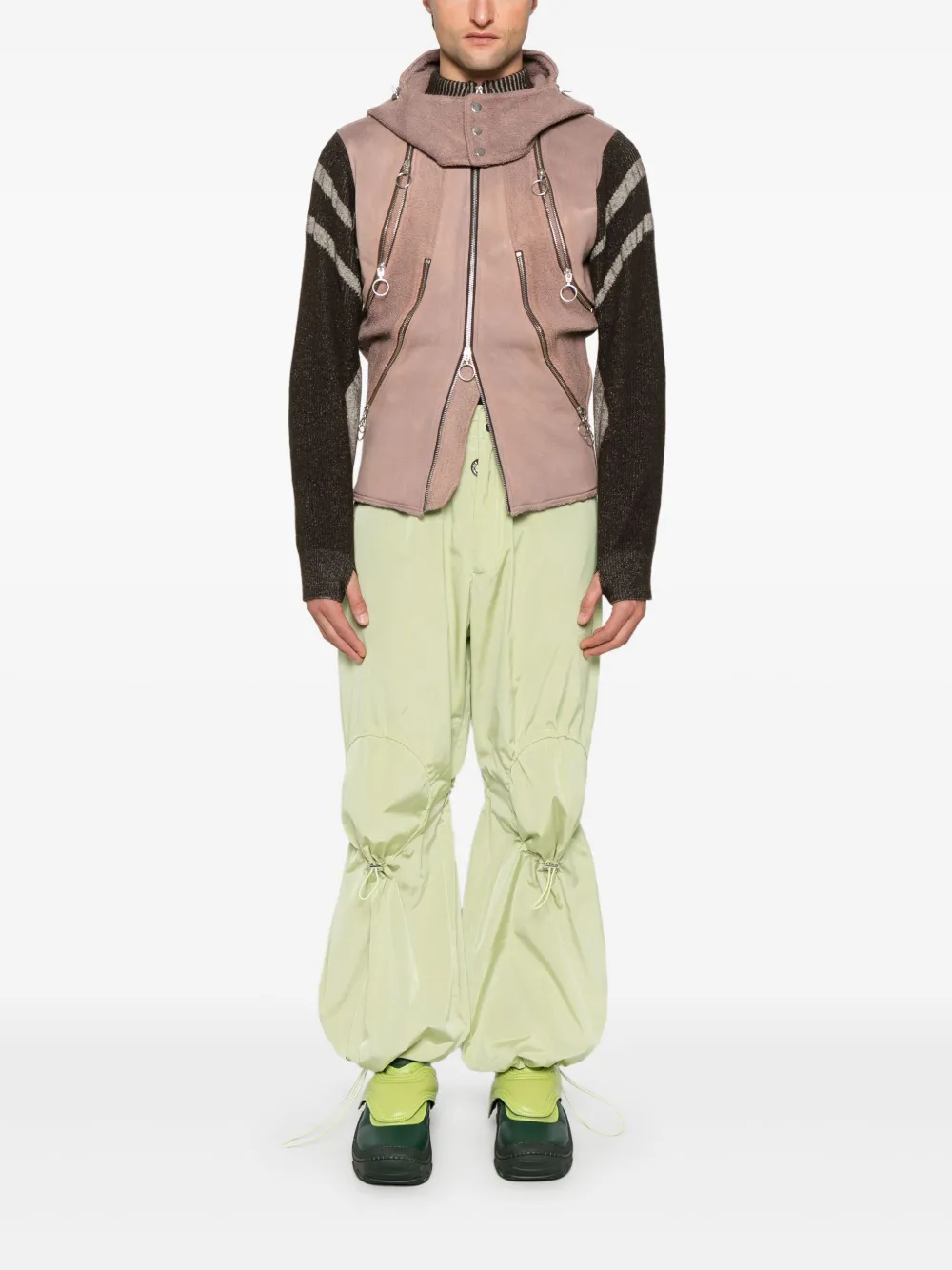 Charlie Constantinou S3 Hybrid hoodie - Bruin