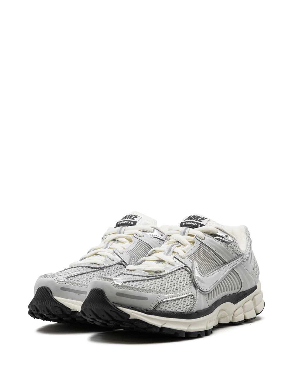 Shop Nike Zoom Vomero 5 "chrome" Sneakers In Grau