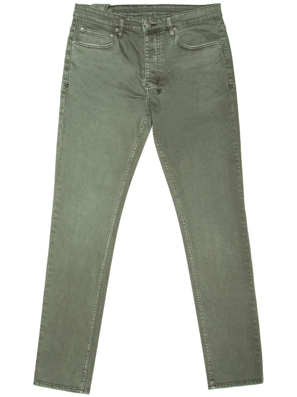 Ksubi Chitch Surplus Mid-rise Slim-tapered Jeans In Green