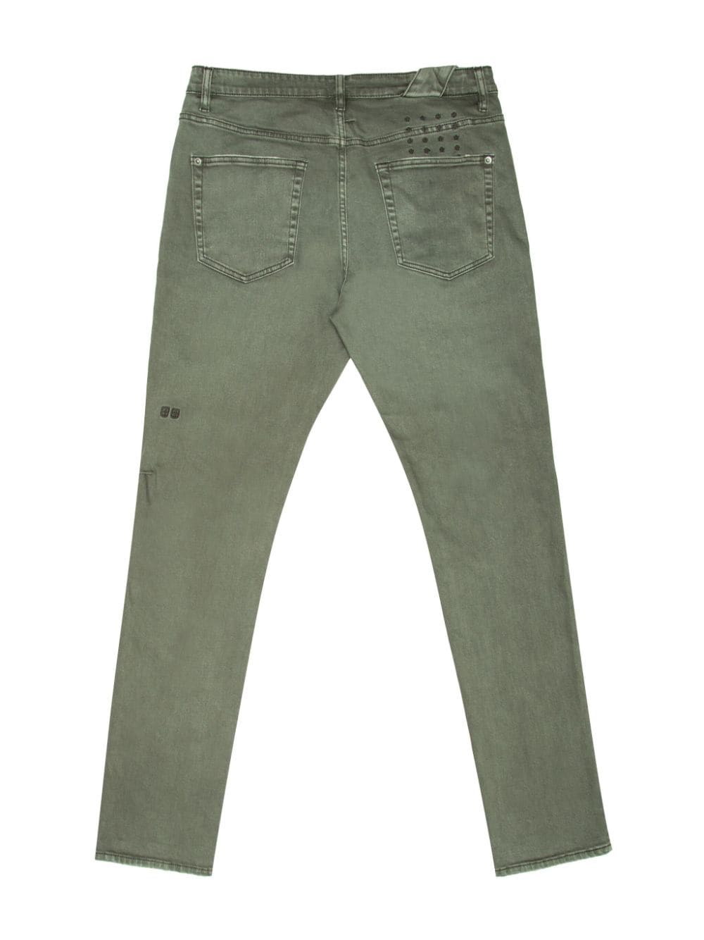 Ksubi Chitch Surplus mid waist skinny jeans Groen