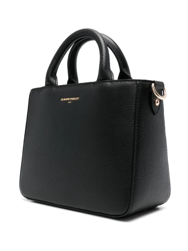 Claudie Pierlot Anouck smooth-leather Mini Bag Black FARFETCH JO