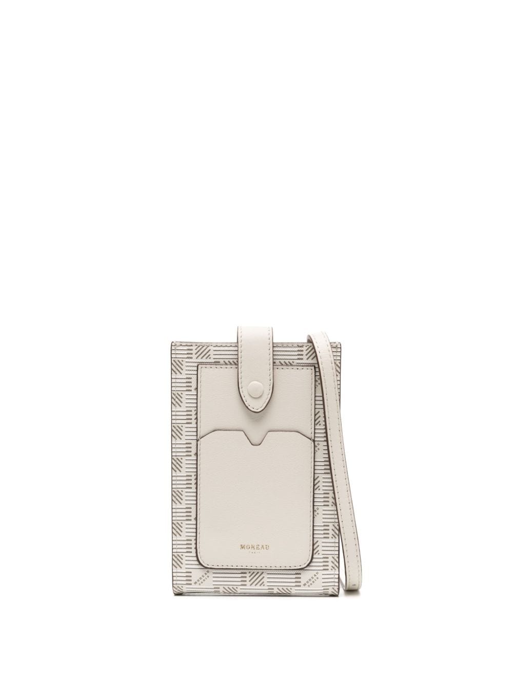Moreau Phone Pouch Leather Bag In Neutrals
