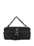 CHANEL Pre-Owned 2002 Wild Stitch vanity handbag - Black