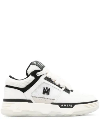 AMIRI MA-1 パネル レザースニーカー | ホワイト | FARFETCH JP