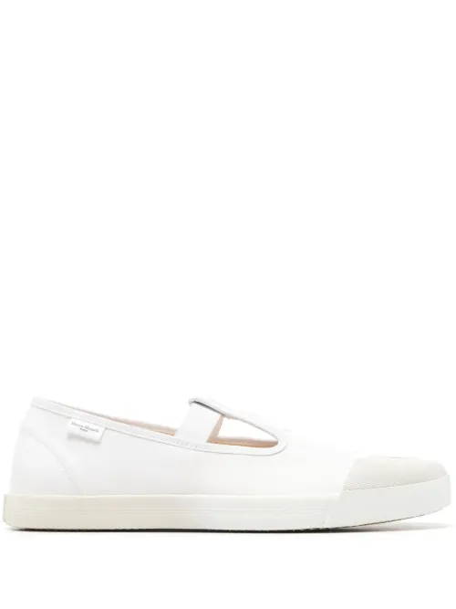 Baskets On The Deck Tabi en toile - Maison Margiela - Modalova
