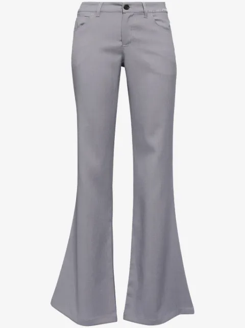 Marni pantalon évasé en laine
