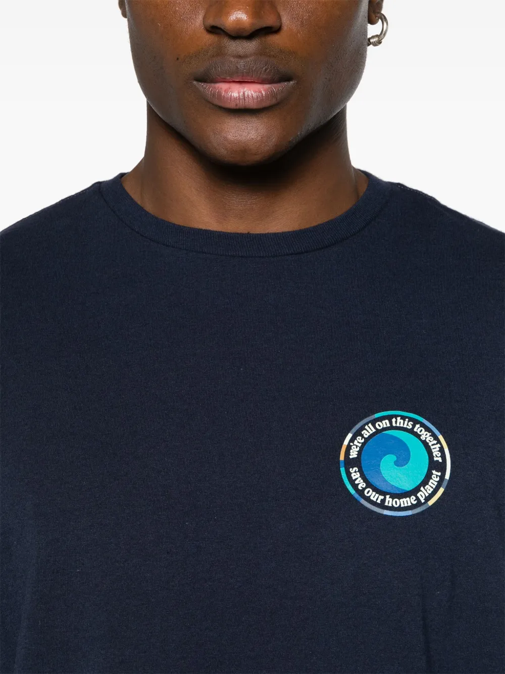 Patagonia T-shirt Blauw