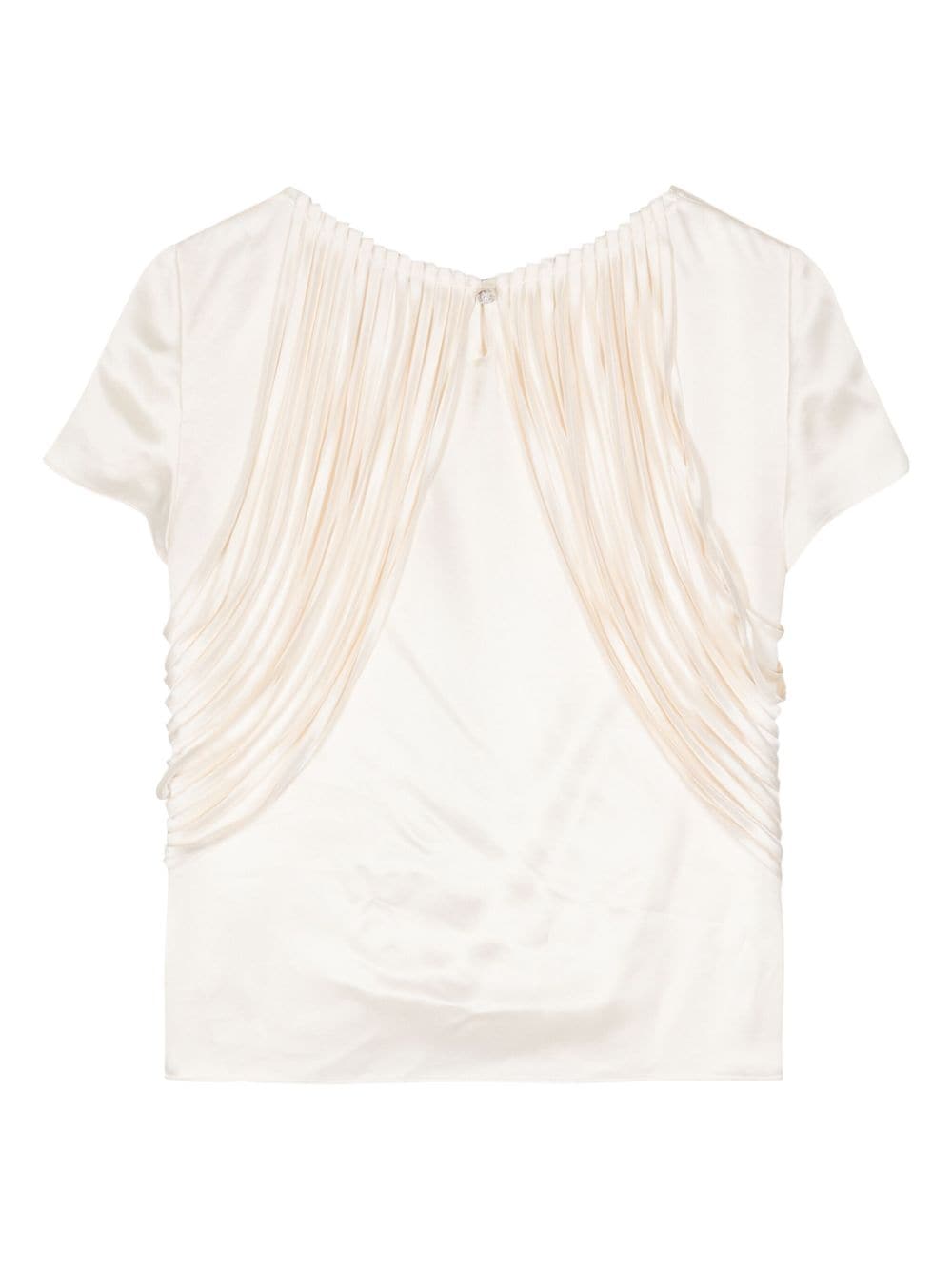 Affordable HOT SALE CHANEL 2000s fringed silk top Women