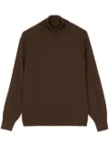 Christian Dior Pre-Owned Sports roll-neck wool jumper - Brown