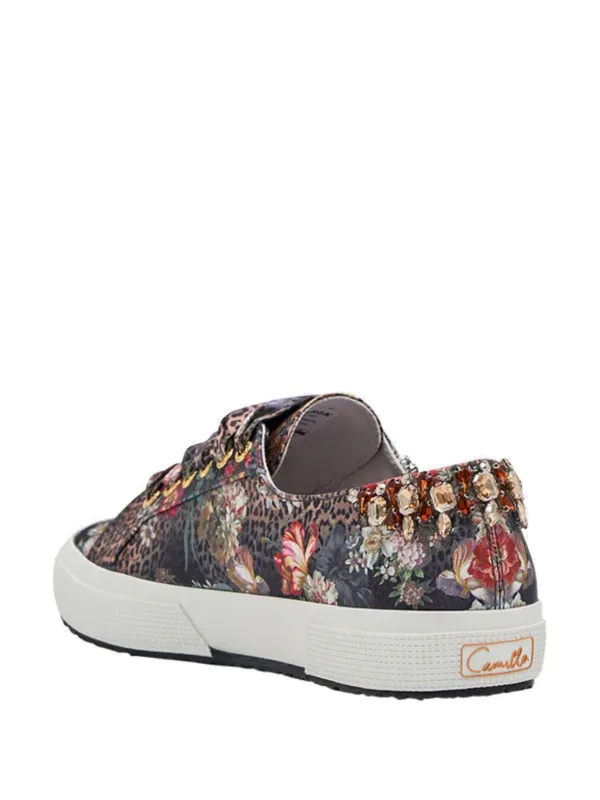 Camilla x Superga 2750 Cotton Sneakers Brown FARFETCH PH