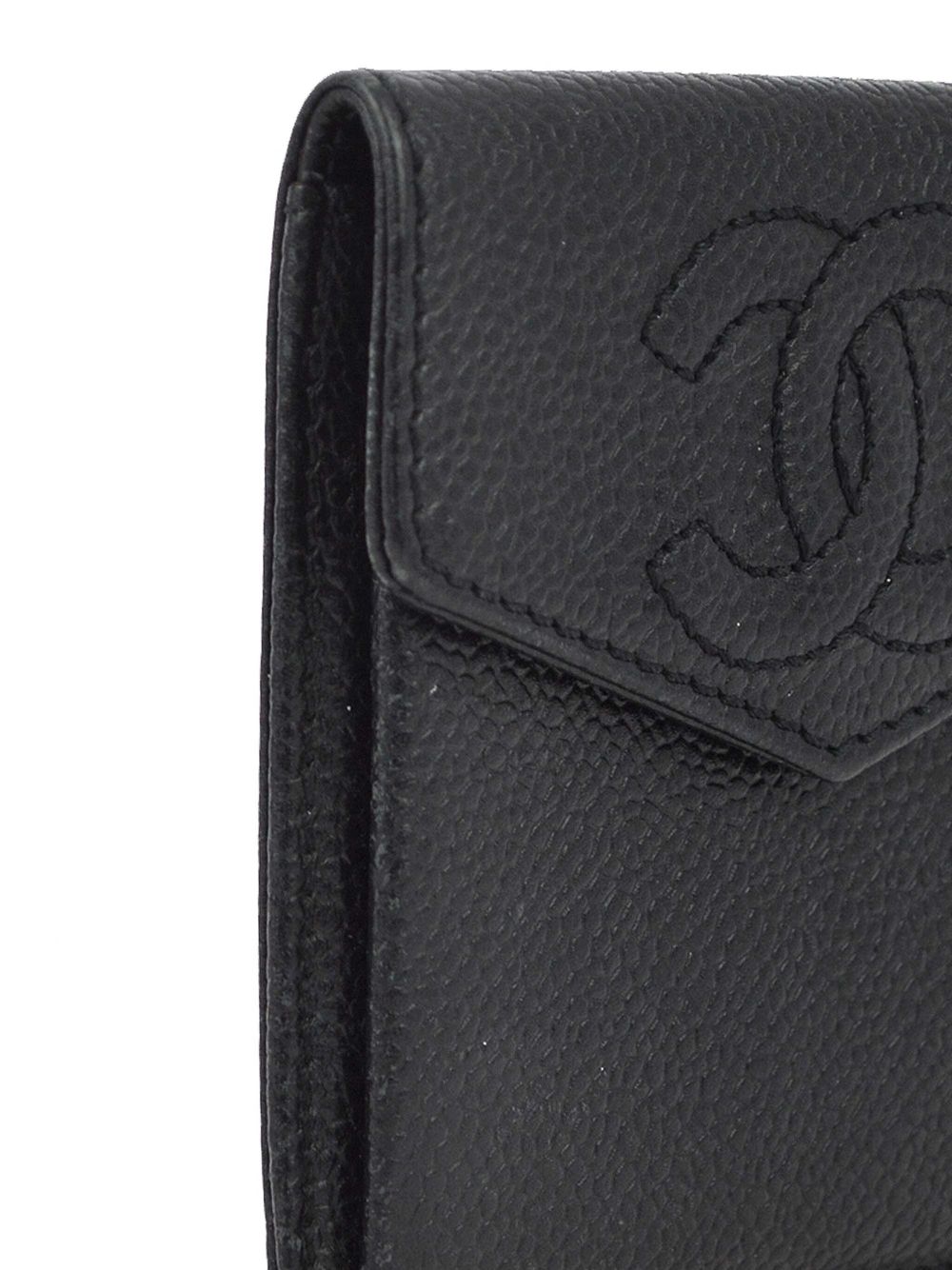 Cheap HOT SALE CHANEL 1998 CC leather coin purse Women