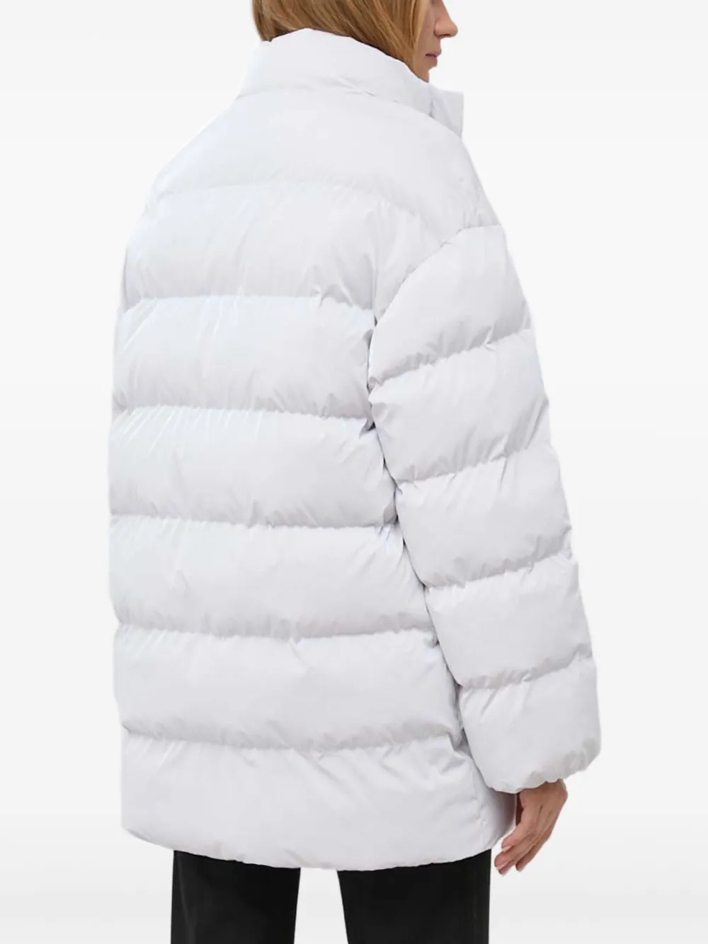 Patrizia Pepe Gewatteerde jas Wit