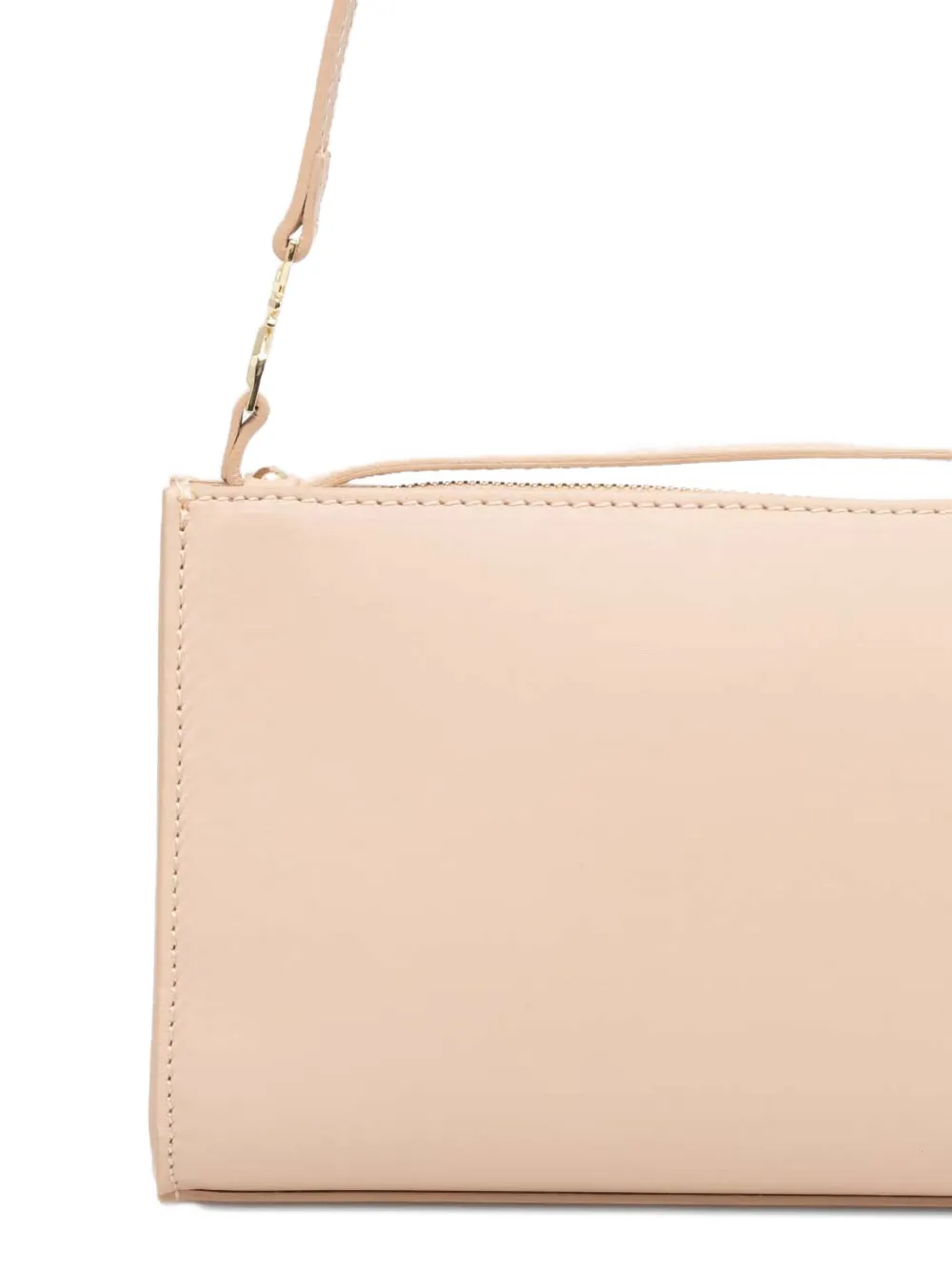 Patrizia Pepe Crossbodytas met logo Beige
