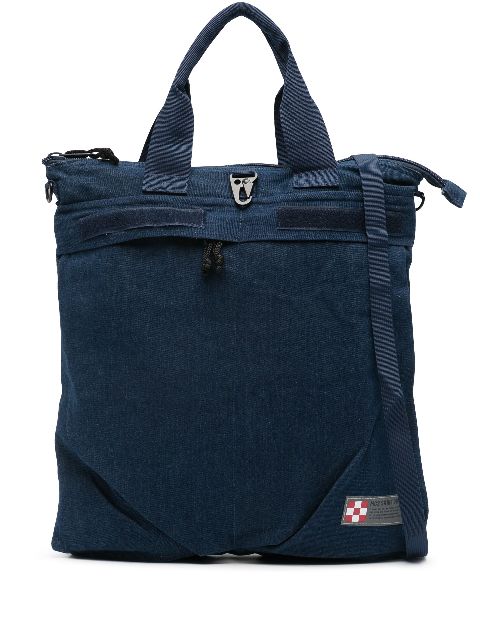 MC2 Saint Barth shoulder-strap denim backpack