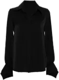 Isabel Sanchis flared-cuffs shirt - Black