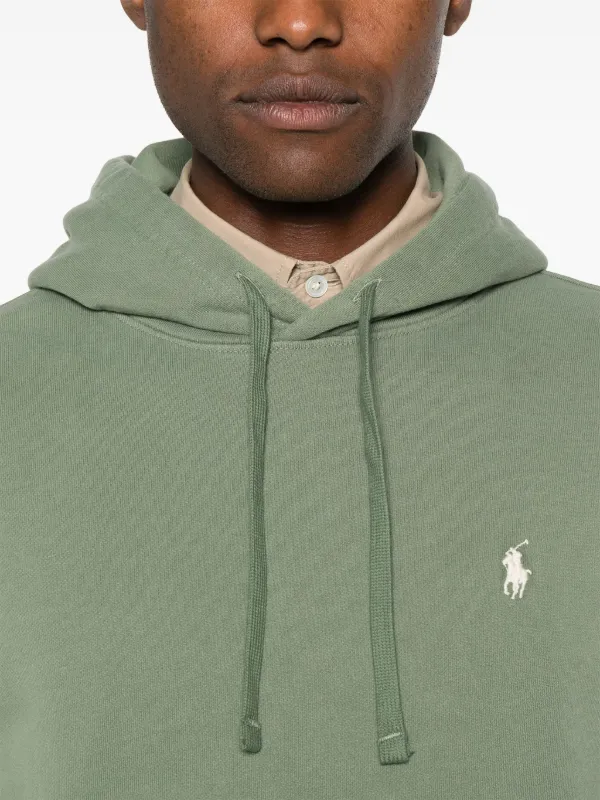 【送料&関税込】Polo Ralph Lauren Embroidered Pony Hoodie Polo Ralph Lauren Polo Pony-embroidered Hoodie | Black