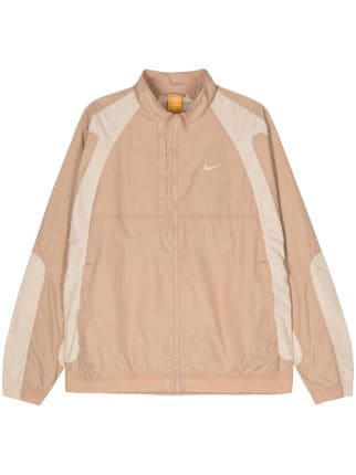 Nike rose gold track jacket deals