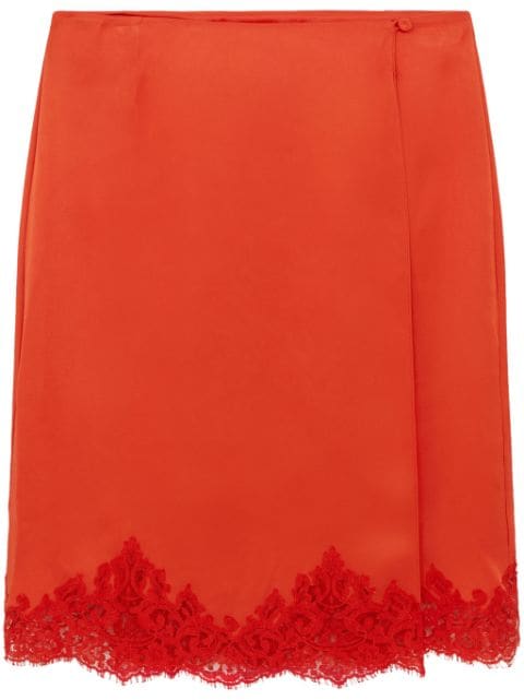 Stella McCartney Iconic Lace midi-skirt 