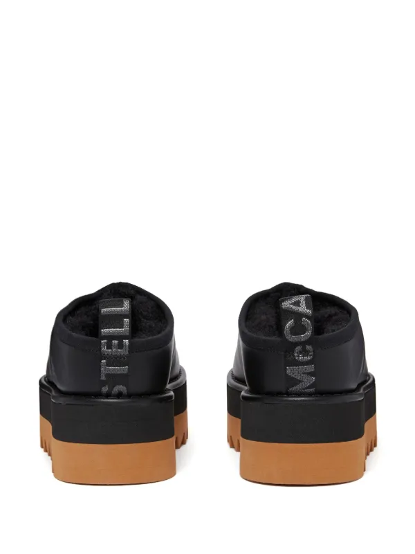 Stella McCartney Sneak-Elyse Platform Mules | Black | FARFETCH