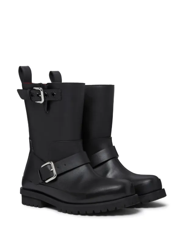 Stella McCartney Trace バックル ブーツ | ブラック | FARFETCH JP