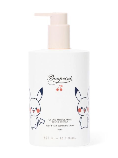Bonpoint logo-print cream 