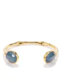 Goossens Talisman Cabochons open-cuff bracelet - Gold