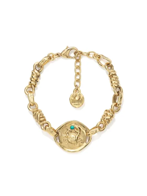 Goossens Talisman Astro Cancer coin bracelet