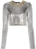 Rabanne stud-embellished top - Silver