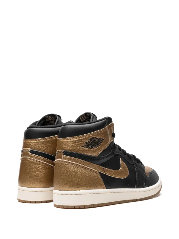 Nike Air Jordan 1 Trainers | Black | FARFETCH ZA