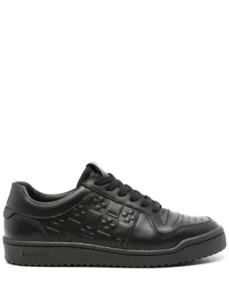 SANDRO ロゴ スニーカー | ブラック | FARFETCH JP