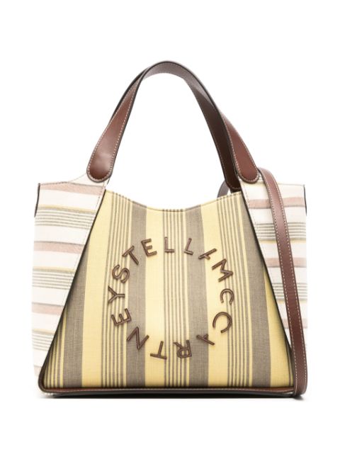 Stella McCartney striped tote bag Women