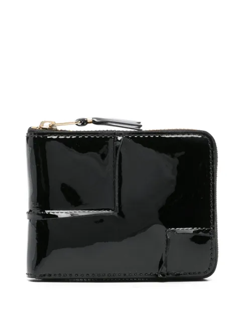 Comme Des Garçons Wallet cartera con dobladillo vuelto
