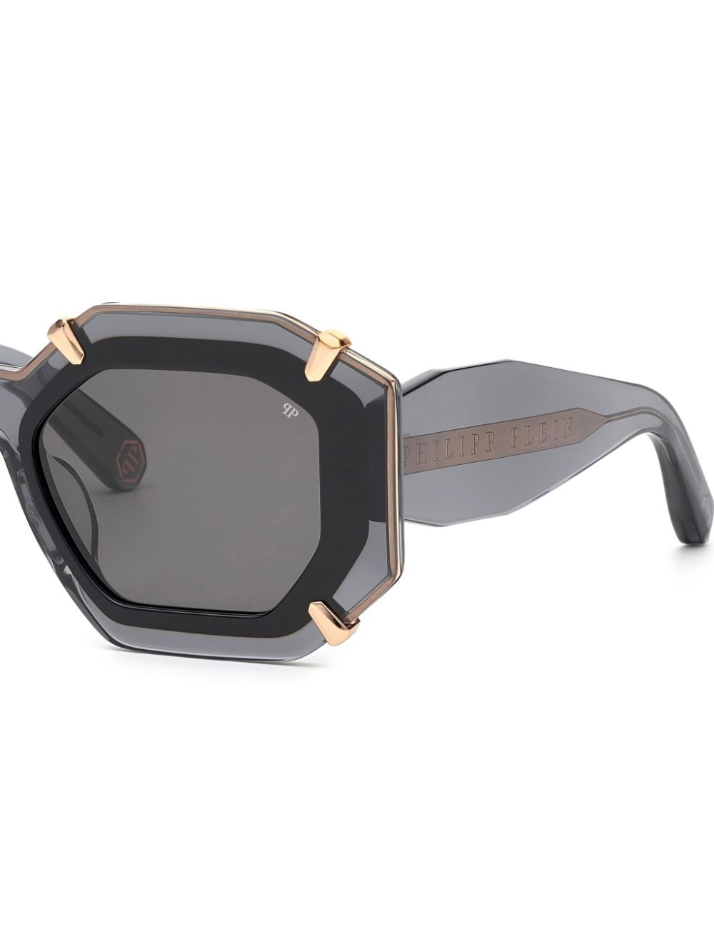 Philipp Plein Supreme geometric-frame sunglasses Women