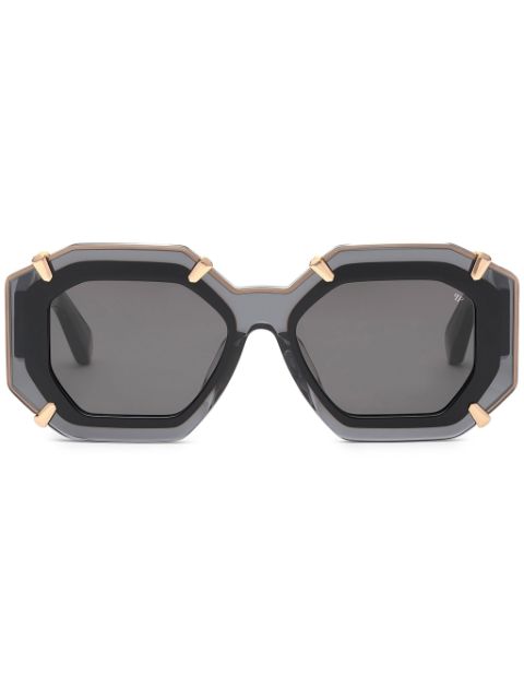 Philipp Plein Supreme geometric-frame sunglasses Women